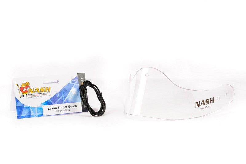 Goalie Throat Guard - Dangler - Cow Catcher - Jr Size - Mega's Hockey Shop
