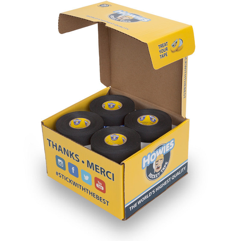 Howie's Tape Cube - 20 Black (20B) - Mega's Hockey Shop