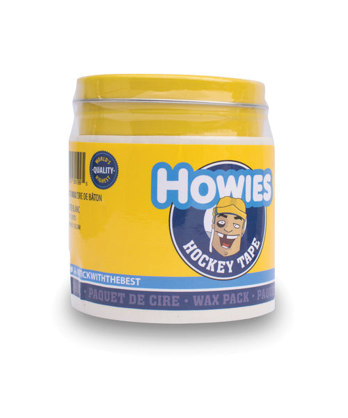 Howie's Hockey Tape and Wax Pack - 3 Stick Tape + 1 Wax - Mega's Hockey Shop