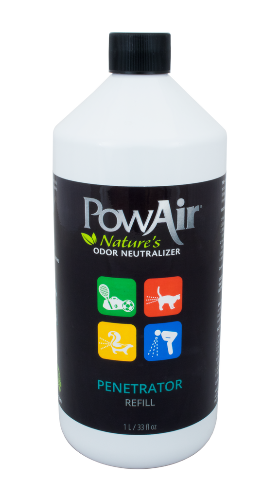 PowAir Penetrator - Sport Deodorizer - 1 Liter Refill - Mega's Hockey Shop